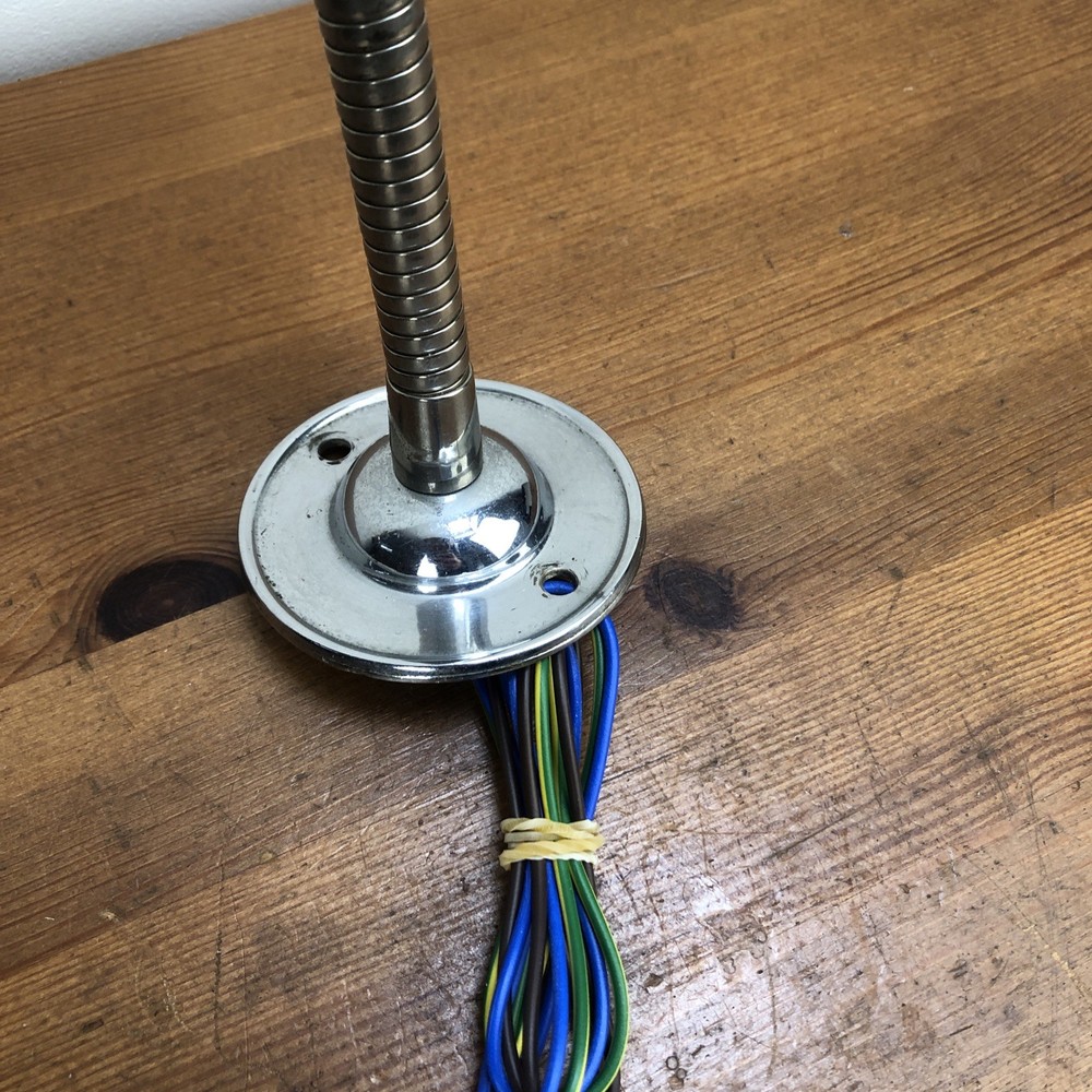 Art Deco Task Light Chrome