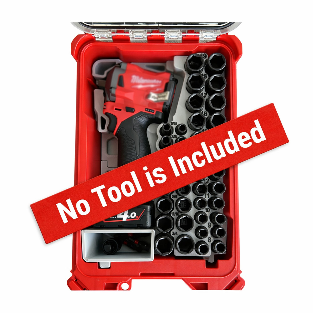 Milwaukee M12 Stubby GEN1 Impact 3/8" Packout Compact Insert [Insert only]