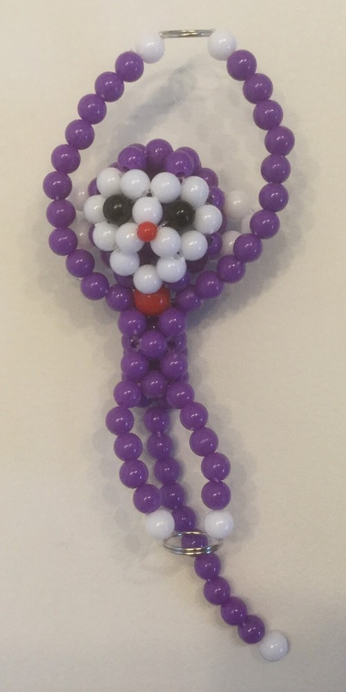 Handmade monkey keychain
