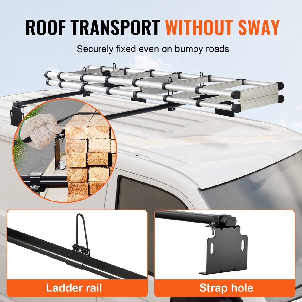 Compact 500lb Roof Rack with Full Coverage Protection