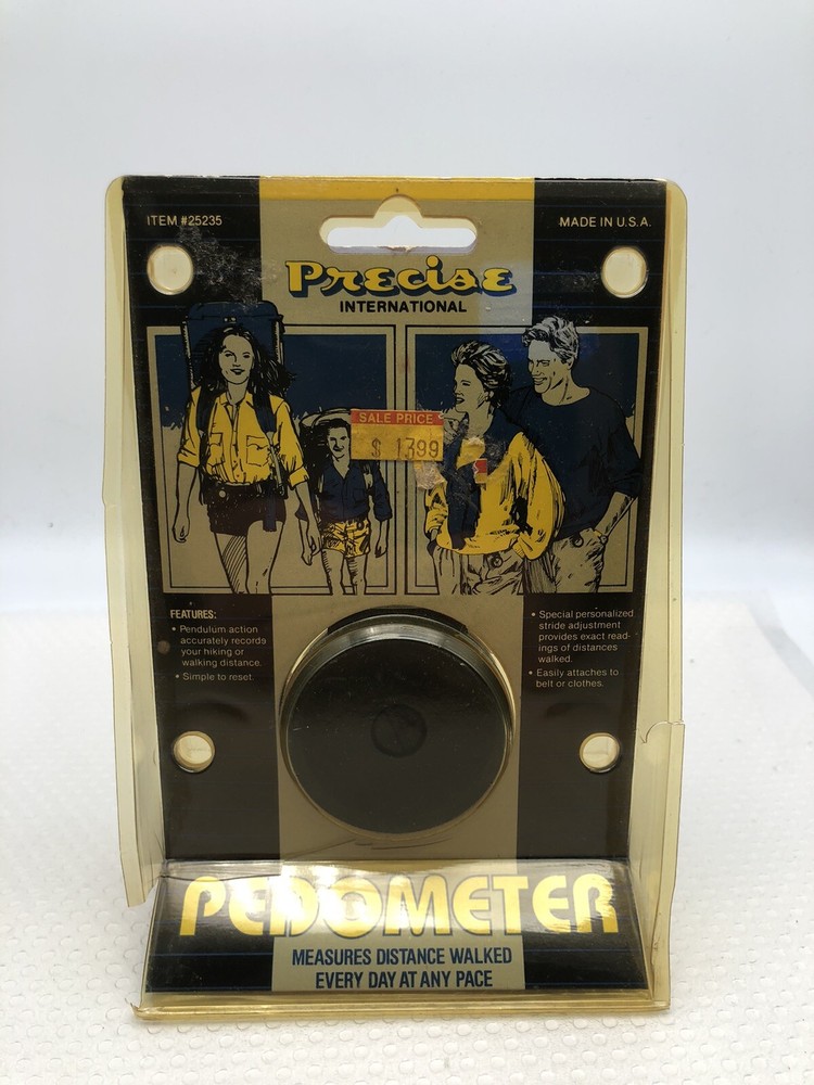 Precise International Pedometer Unopened  *Some Damage On The Box