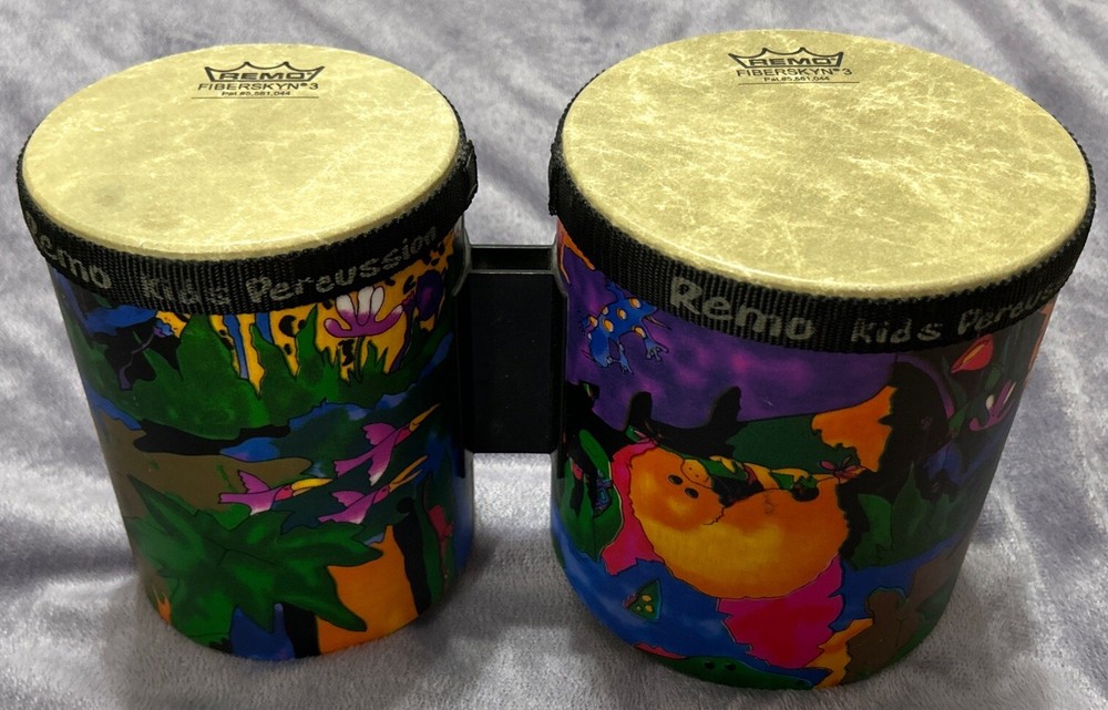 Remo Kid's Percussion Rain Forest Bongos