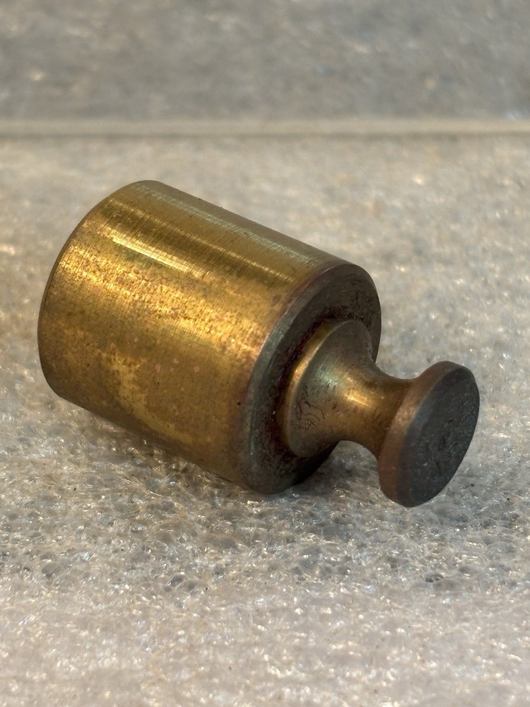 1 oz. AP - Paris Replacement Brass Scale Weight Vintage