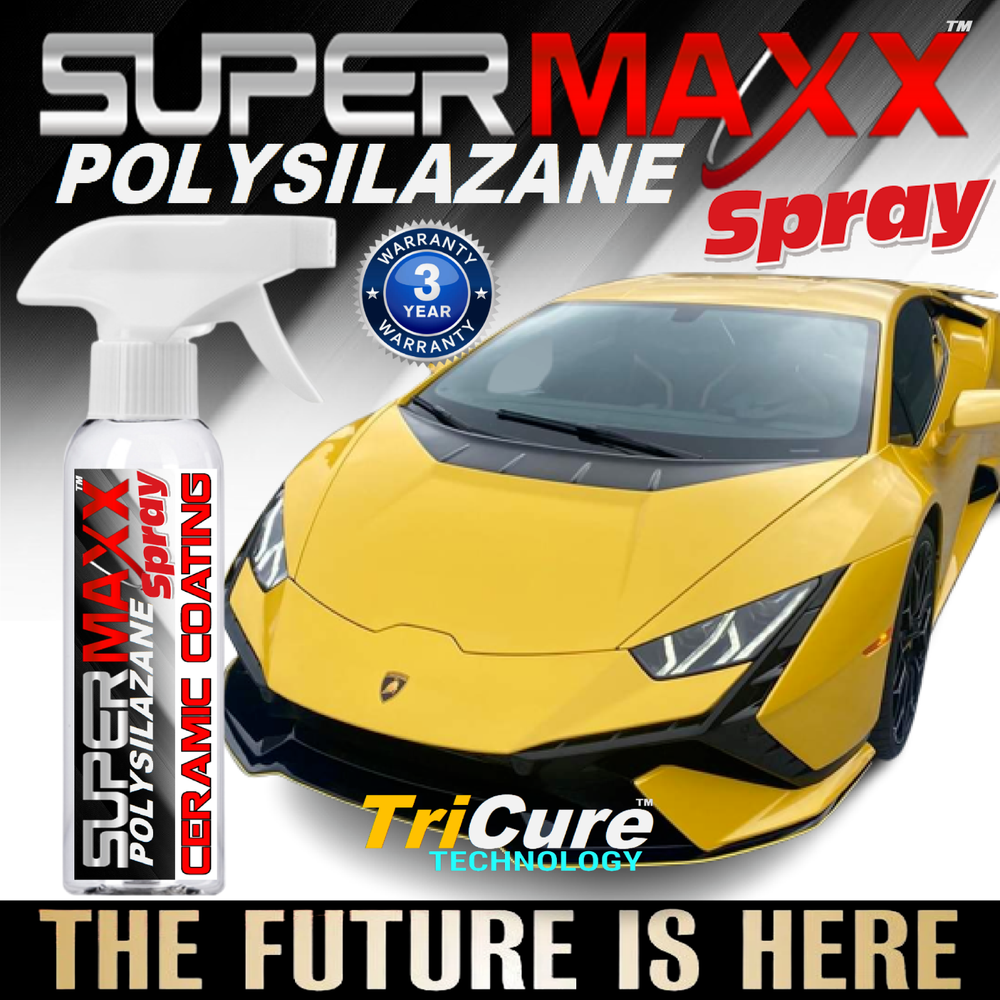 POLYSILAZANE CERAMIC CAR COATING ADVANCED TRICURE TECHNOLOGY PAINT PROTECTION