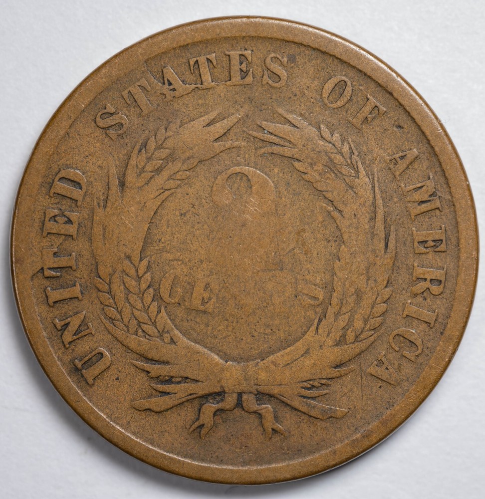 1864 2C Two Cent Piece