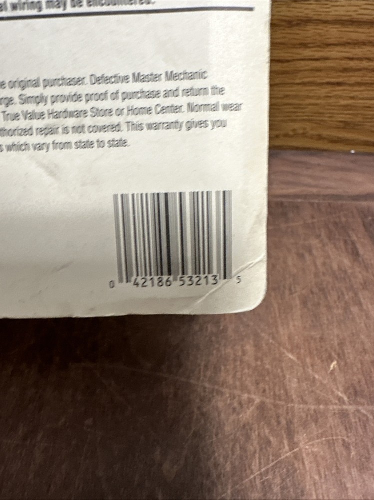 Master Mechanic Stud Finder, 1993, MM 53213