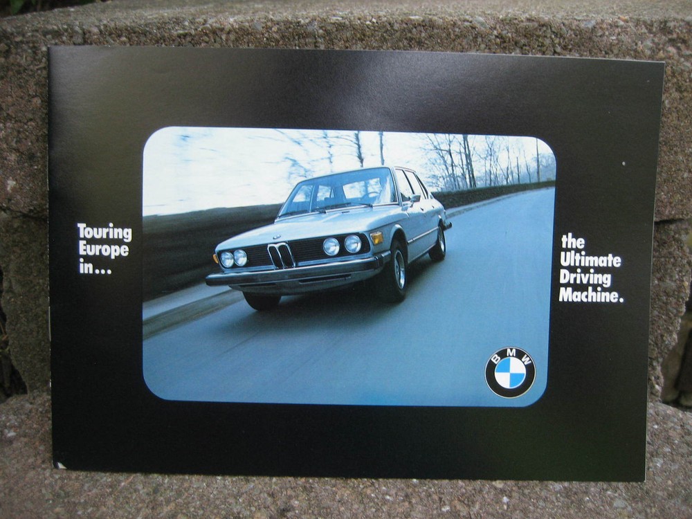 1976 BMW European Delivery Program Brochure