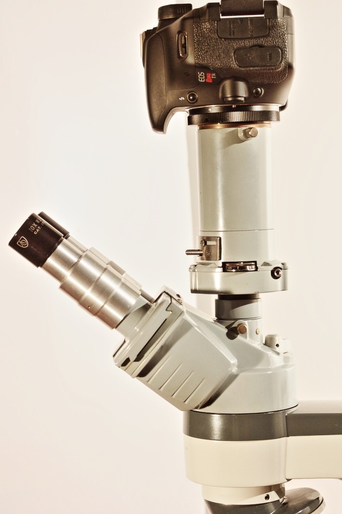 AO120 COMPOUND MICROSCOPE WITH CYCLOPTIC STEREO MICROSCOPE-COMPLETE MADE IN USA