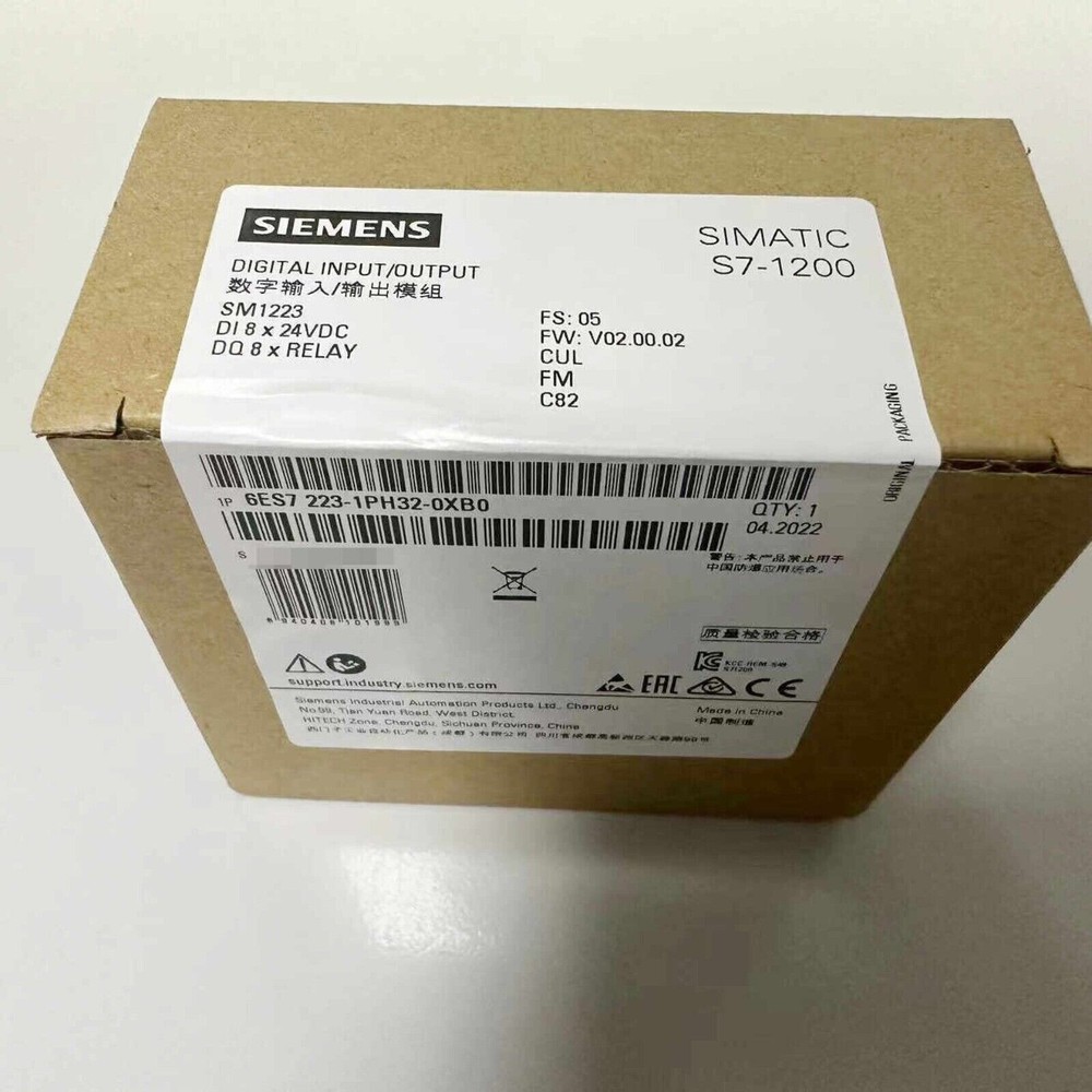 New Siemens 6ES7 223-1PH32-0XB0 S7-1200 Digital I/O SM 1223 6ES7223-1PH32-0XB0