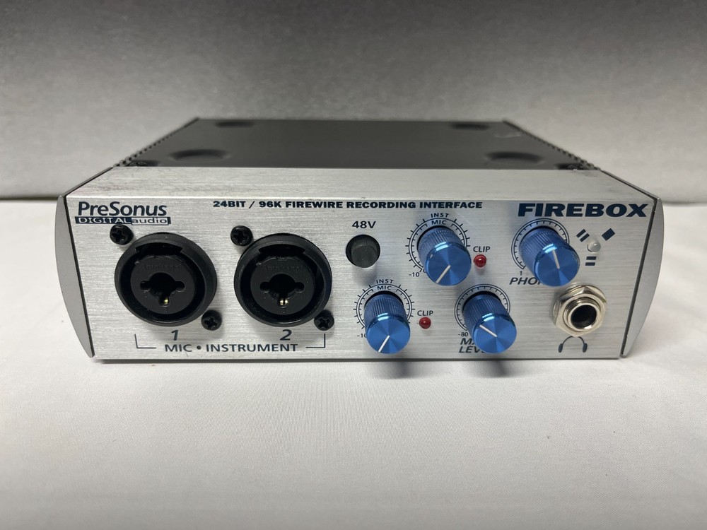 PreSonus Firebox 24bit / 96Khz 2-Channel FireWire Audio Recording Interface