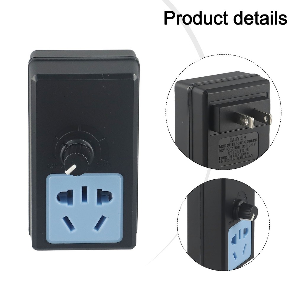 Energetic Performance AC Motor Speed Controller with Adjustable Settings