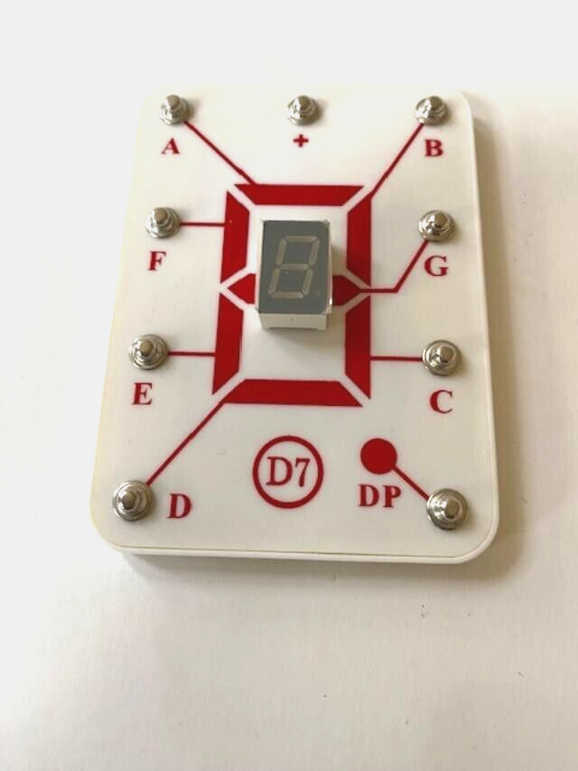SNAP CIRCUITS Elenco 7 Segment LED Display (D7), Part # 6SCD7