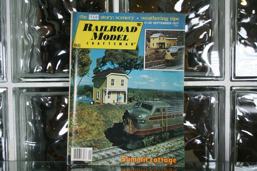 Railroad Model Craftsman September 1977 - Weathering Tips