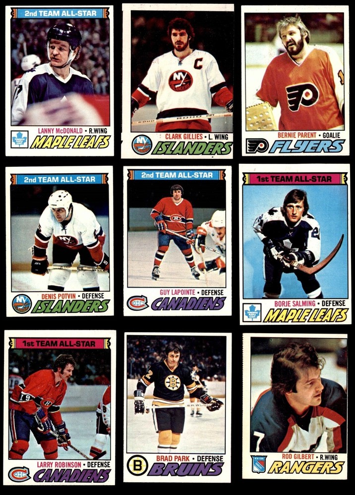 1977-78 O-Pee-Chee #1-198 (FILL YOUR SET)
