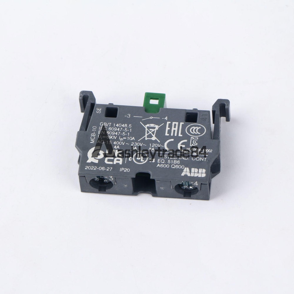 1Pcs NEW ABB Control Joystick Switch MJS6-40B with 4 MCB-10 Contacts Reset Type