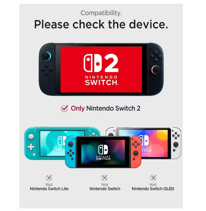 For Nintendo Switch2 Tempered Glass Screen Protector With Alignment Kit,9H Hardn