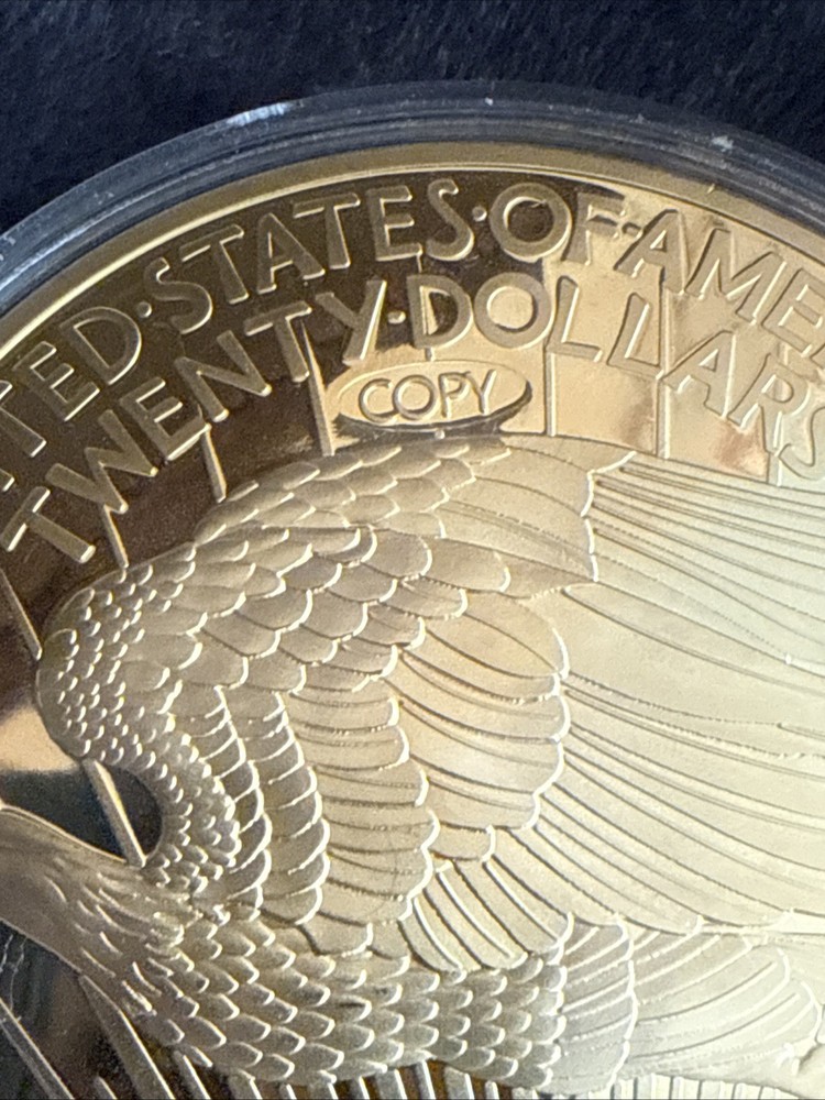 1933 P $20 GOLD DOUBLE EAGLE COIN (COPY)