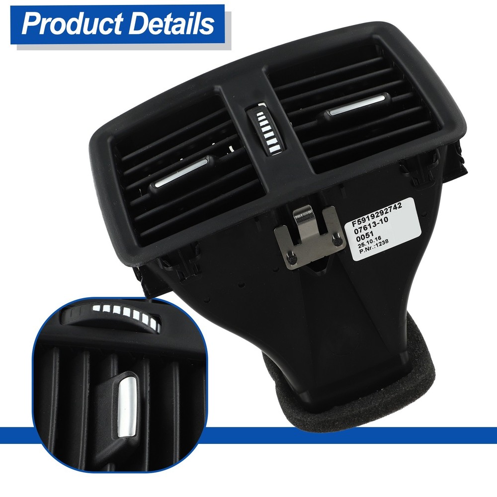 Direct Replacement Vent Cover Assembly 1 Set 2016-2021 ABS Accessories