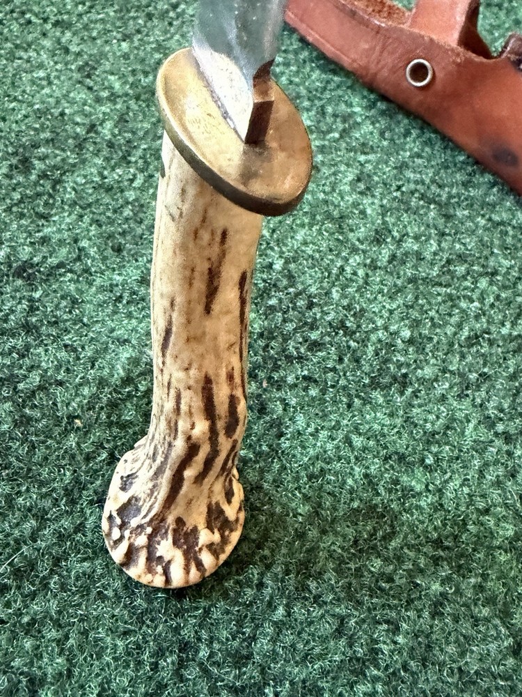 Antique Stag Handmade Knife