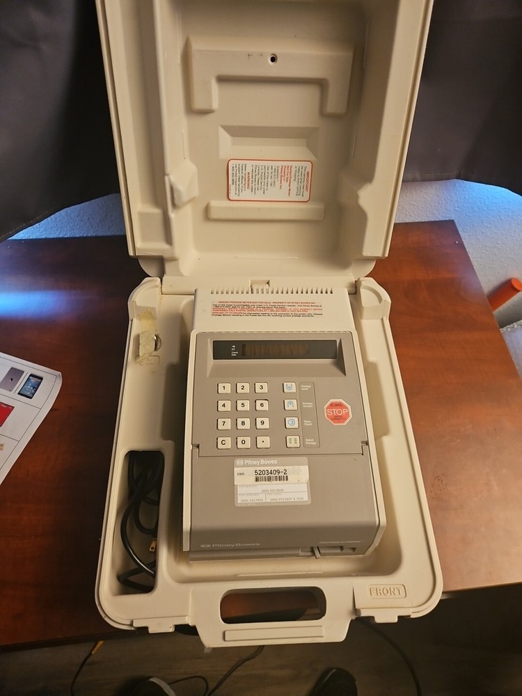 PITNEY BOWES MAIL POSTAGE By PHONE Moeldel 6900