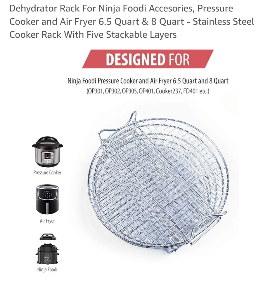 Food Dehydrator Racks For Oven Stand Rack Three stackable Layer With Feet