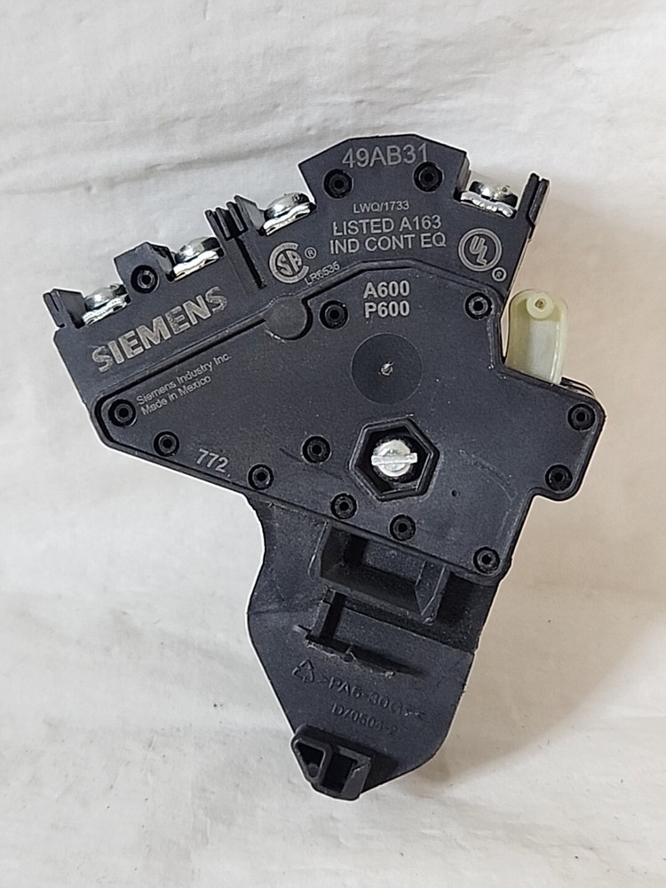 Siemens 49AB31 Auxiliary Contact