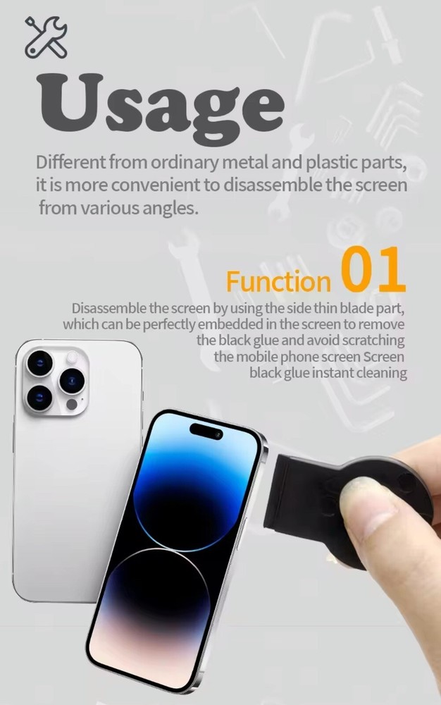 5PC RK Mobile Phone Repair Plastic Pry Disassembly Tools Device Controller Case