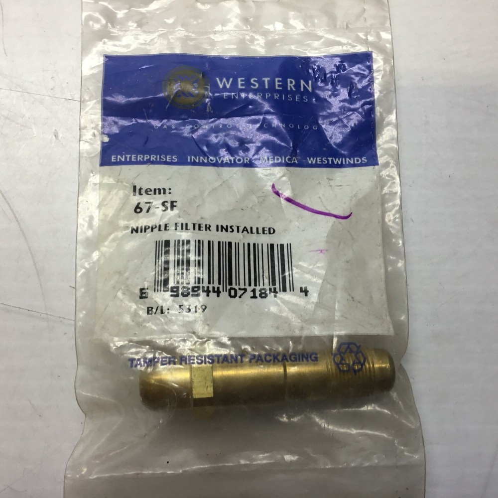 Western Enterprises 67-SF Nipple Filter