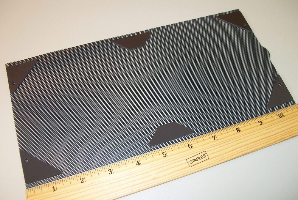 Black Front Magnetic Removable Dust Filter 4 Corsair Crystal 280X Computer Case