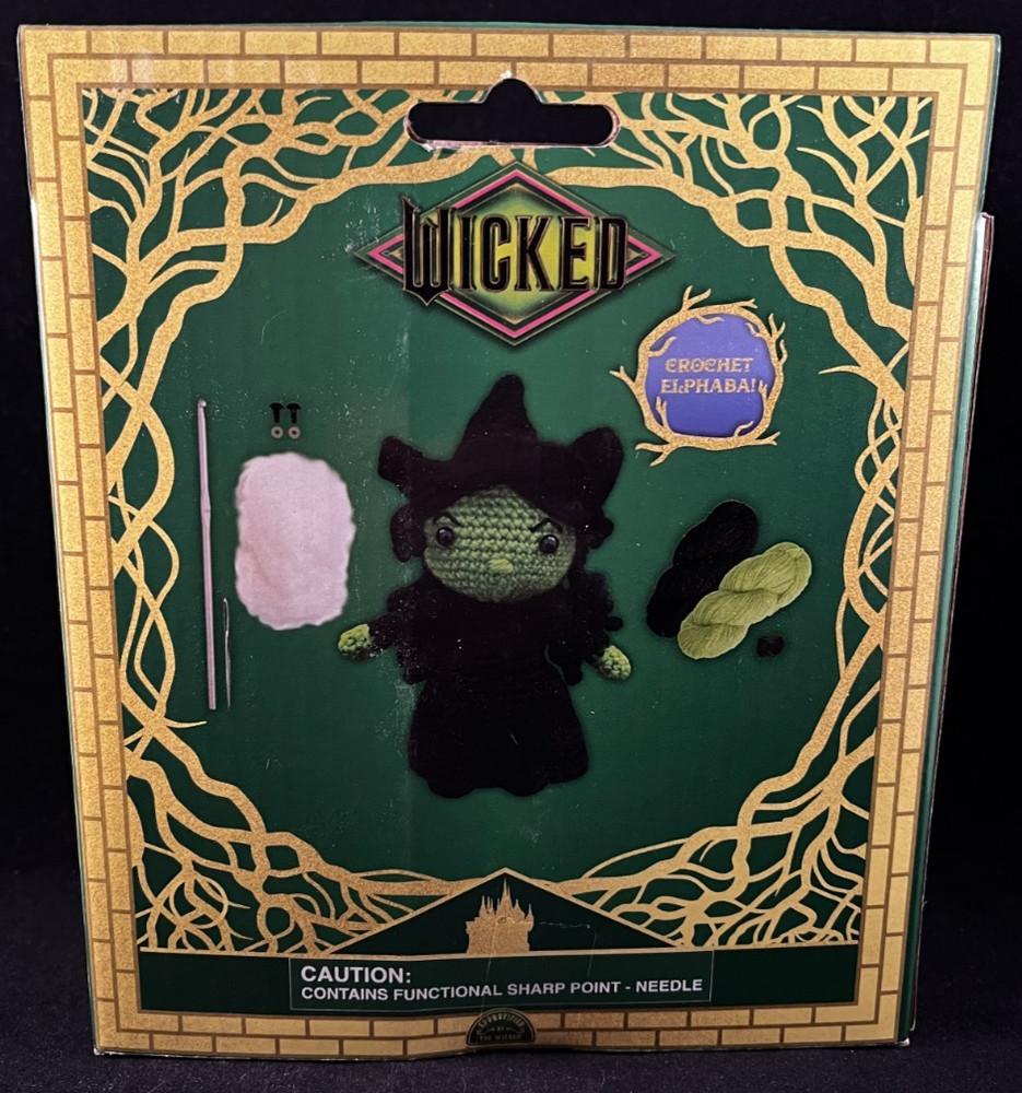 Wicked - Elphaba - Black Witch - Crochet Kit - Everything included