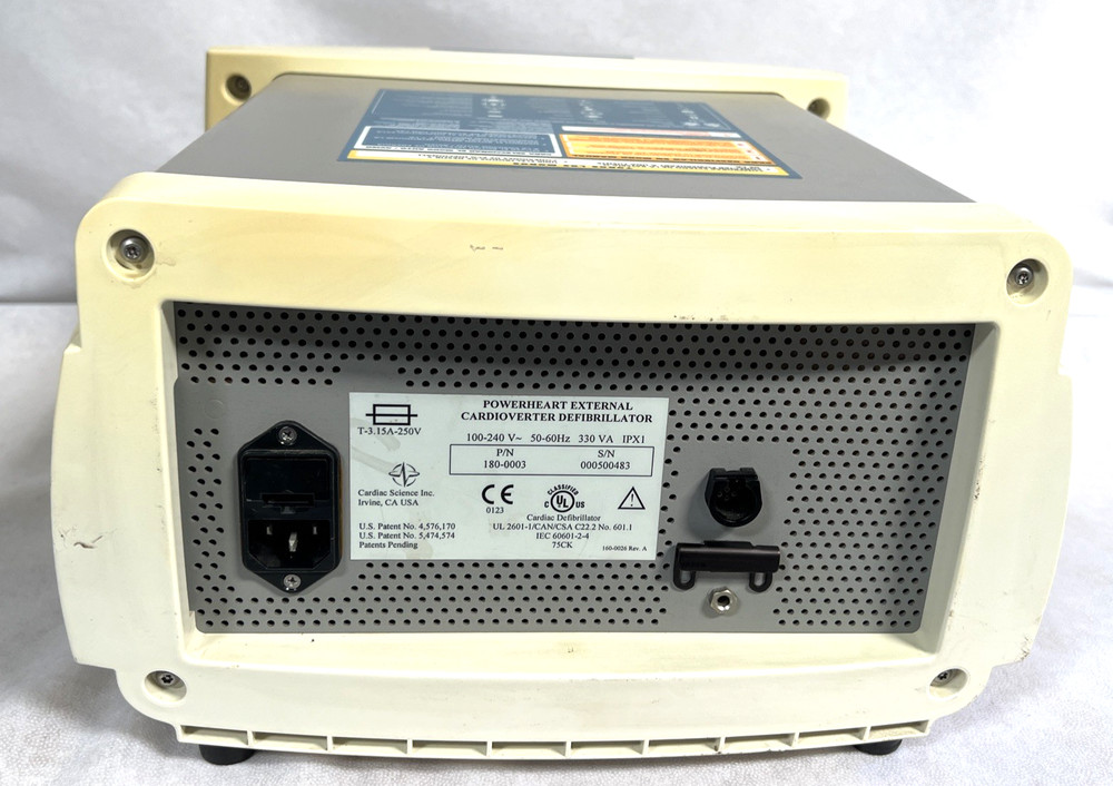 POWER HEART EXTERNAL CARDIOVERTER DEFIBERILLATOR /Untested