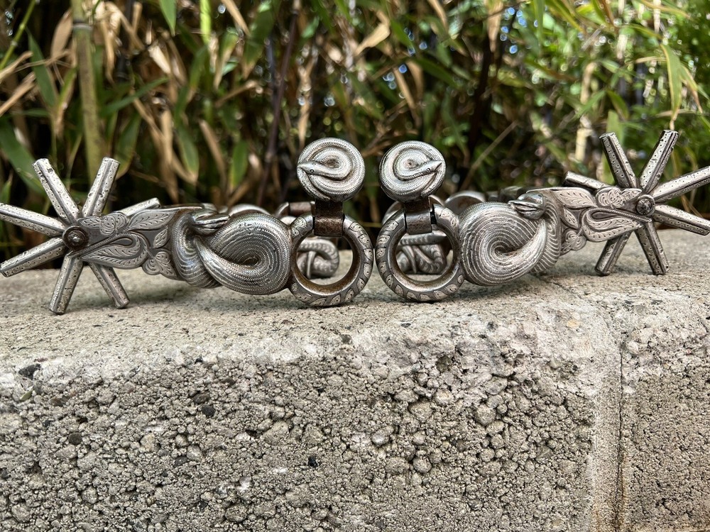 Antique Mexican Snake Spurs