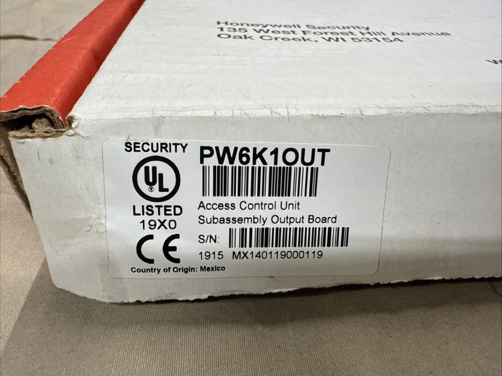 Honeywell Access Systems PW6K1OUT