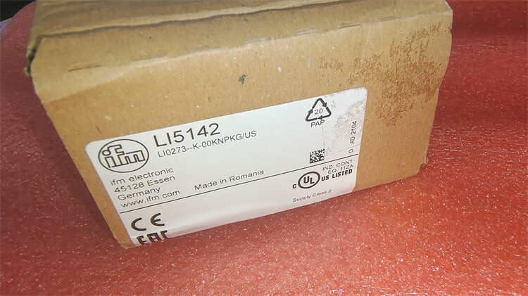 New IFM LI2142, LI5142 liquid level sensor