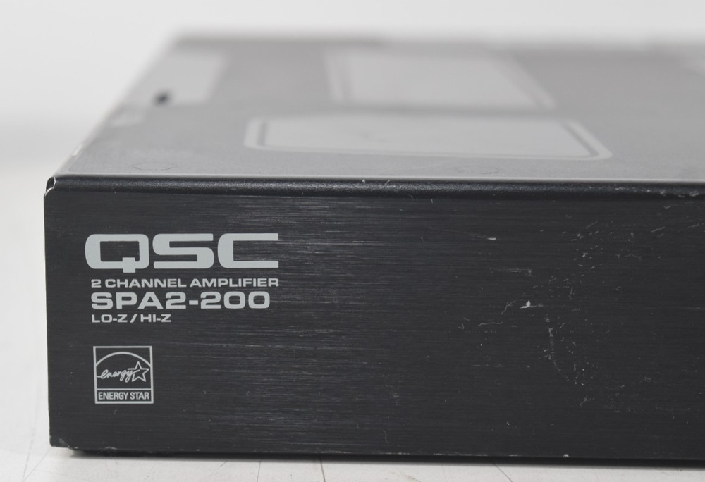 QSC SPA2-200 2 Channel Power Amplifier