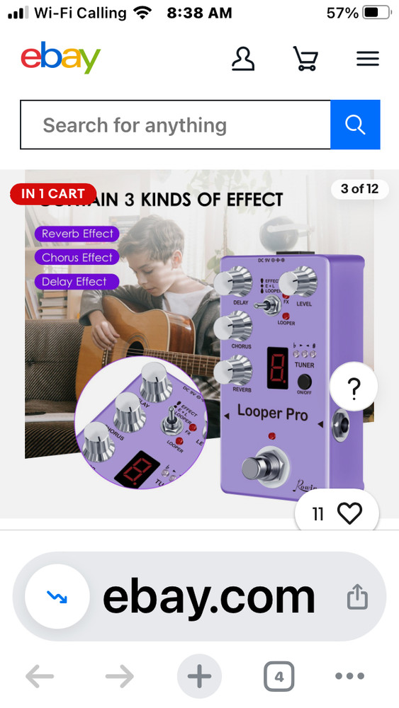 rowin looper pro guitar effects...