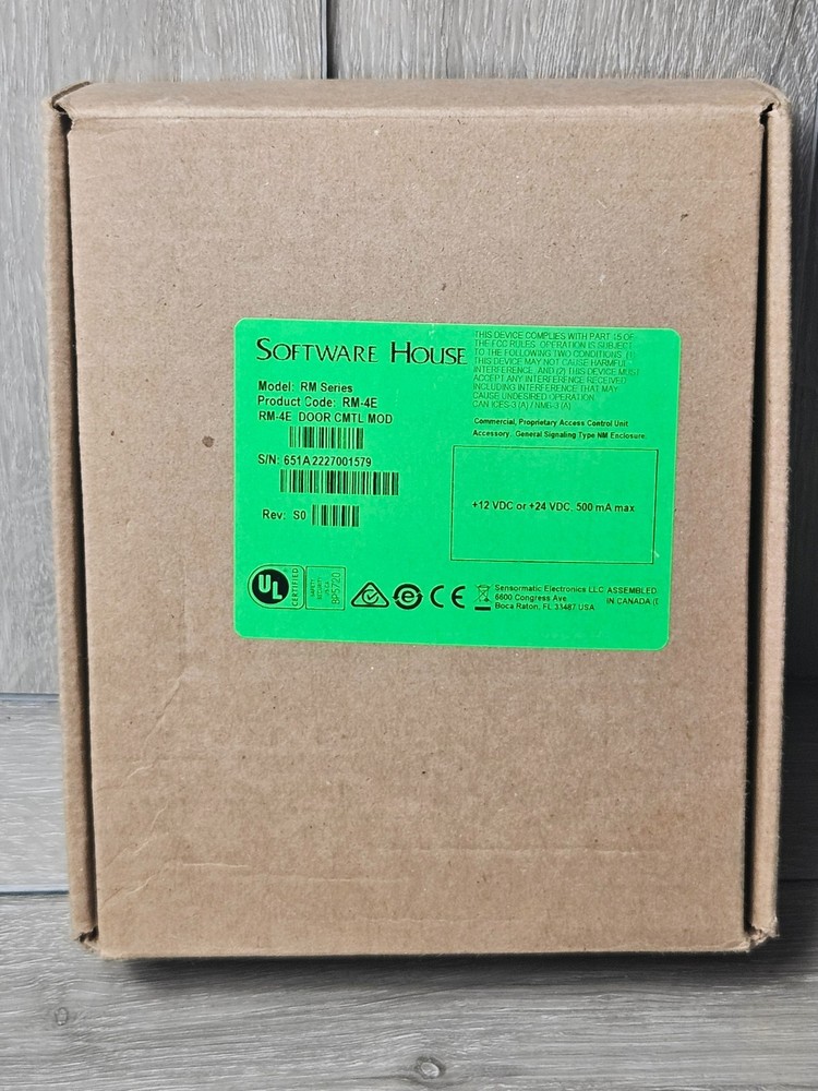 Software House RM-4E - RM-4E Door CMTL MOD