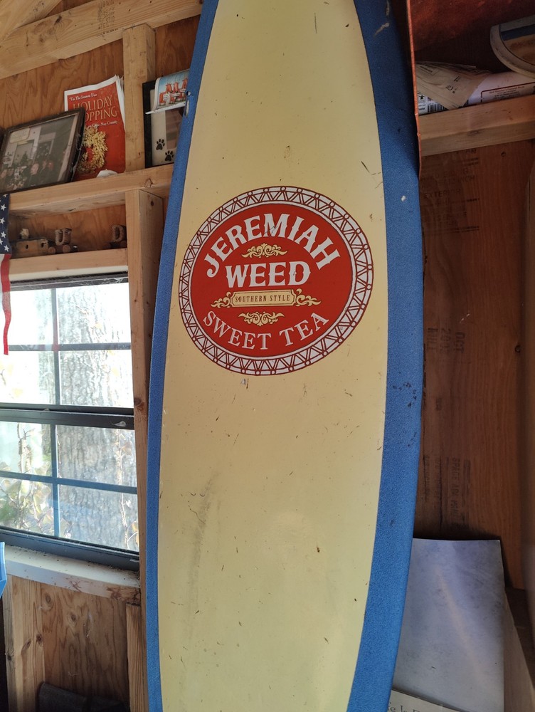 Jeremiah Weed Surfboard