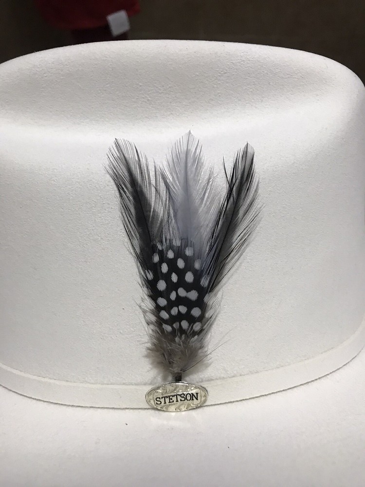 STETSON® “GENUINE” CLASSIC COWBOY HAT FEATHER