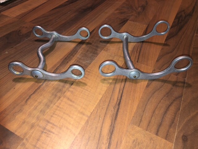 2 CROCKET RENALDE ALUMINUM BITS 5''