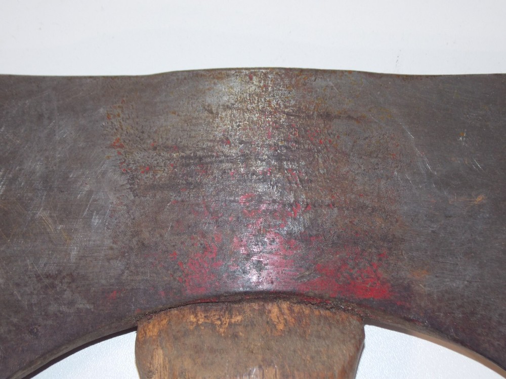 Vintage Unbranded 4.75" Double Bit Axe Head 4lbs 7.1oz