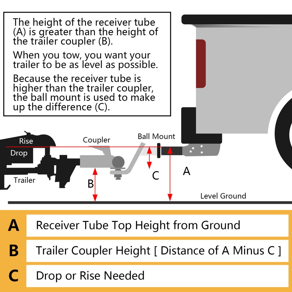 For 1983-2011 Ford Ranger Class 3 Rectangular Trailer Hitch Receiver Towinig 2"