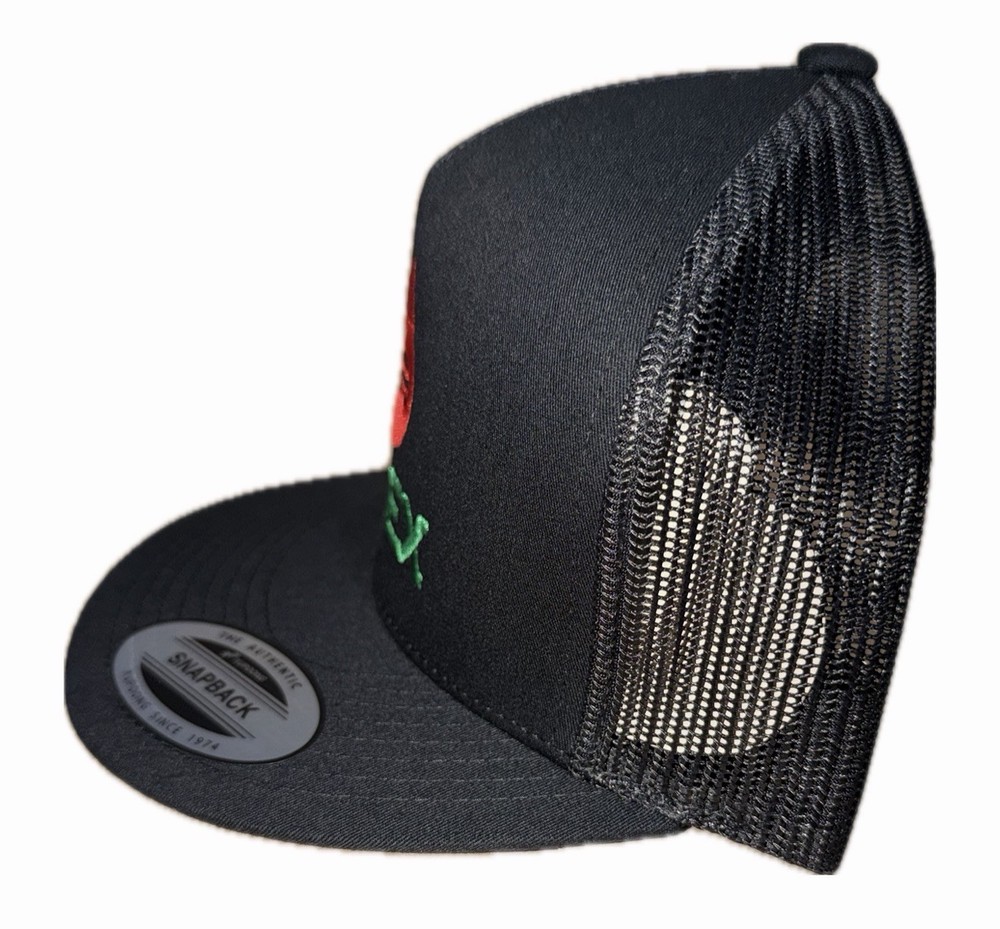 Pemex Black Trucker SnapBack
