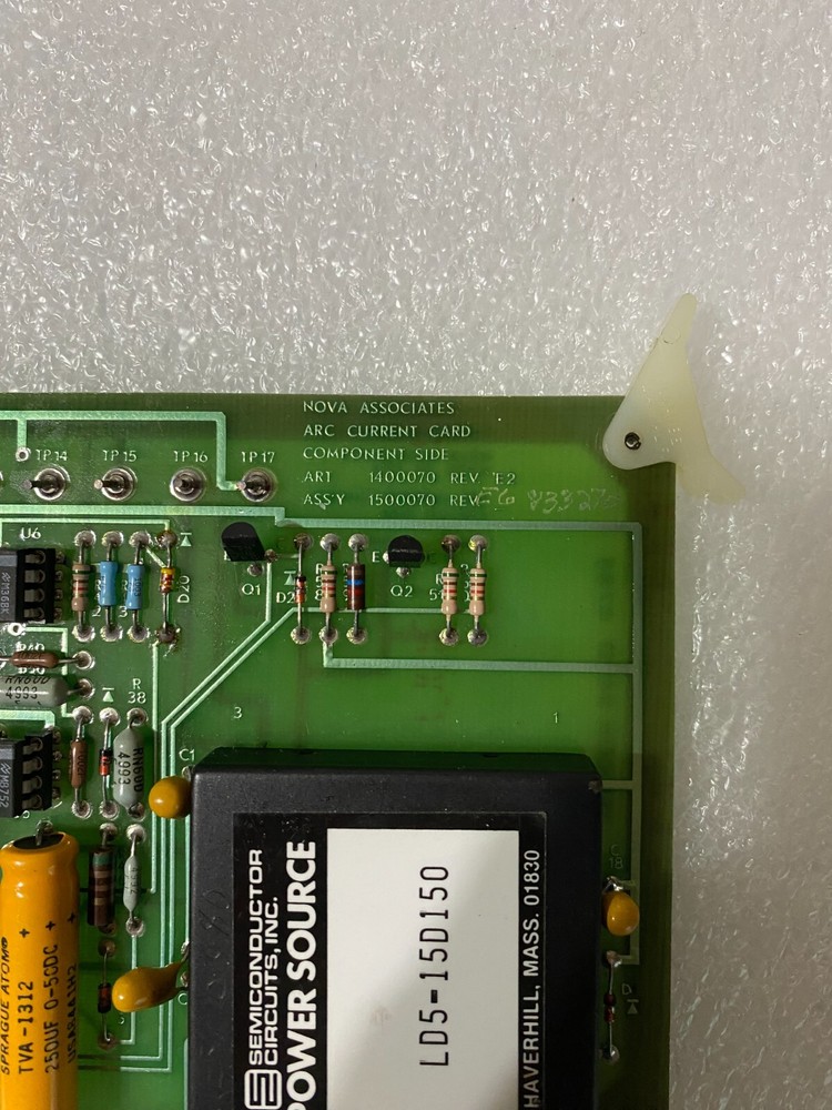 Axcelis 1500070 ARC CURRENT CARD