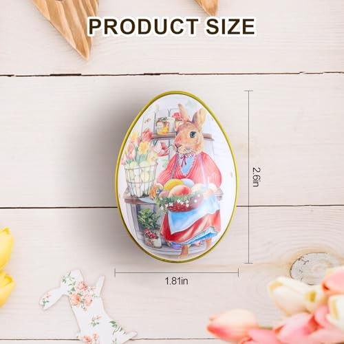 Assorted Metallic Easter Egg Container Different Design Wedding Supplies 2