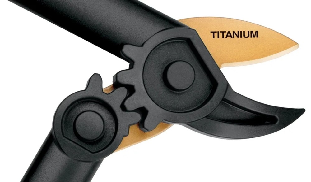 Fiskars PowerGear Titanium Pruning Shears (15 inches)