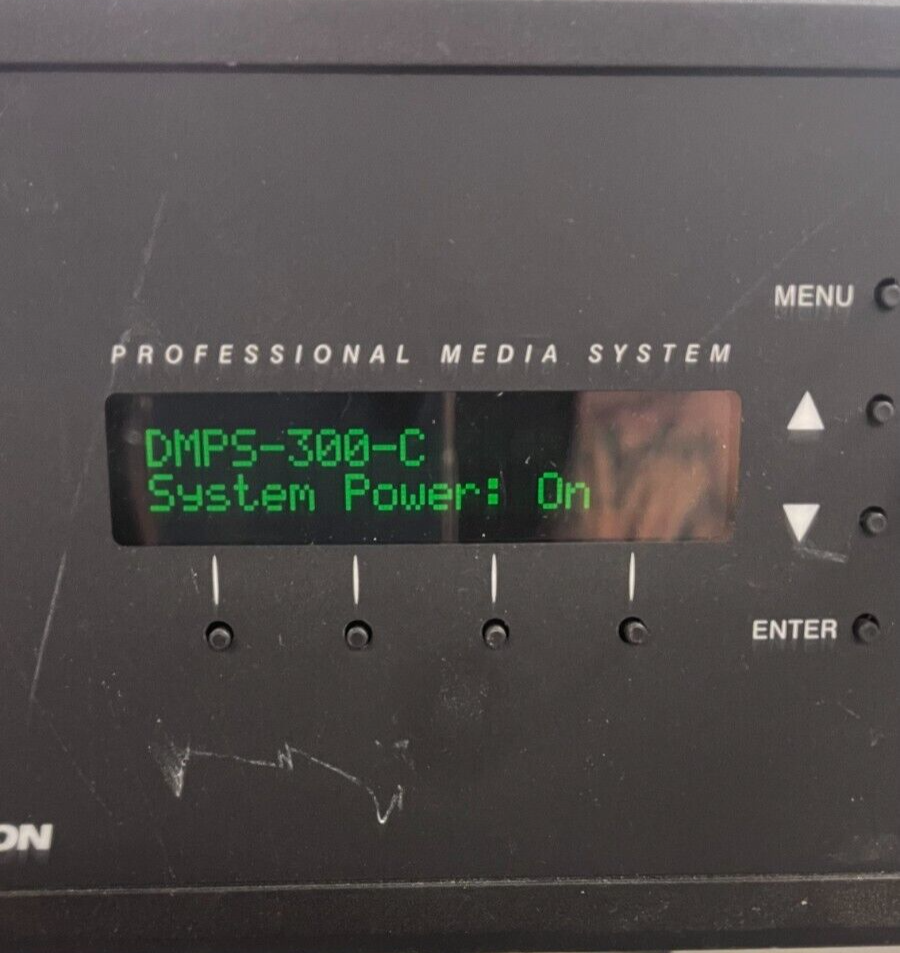 CRESTRON DMPS-300C HDMI DIGITAL MEDIA PRESENTATION SYSTEM