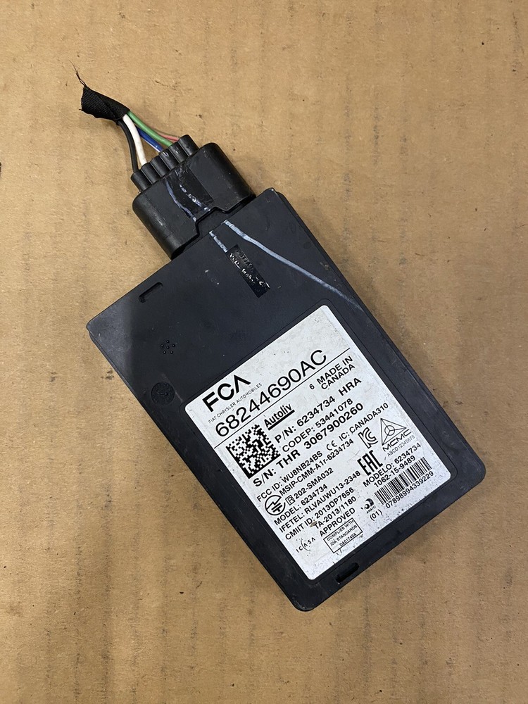 2017-21 JEEP COMPASS BLIND SPOT RADAR SENSOR CONTROL MODULE OEM 68244690AC