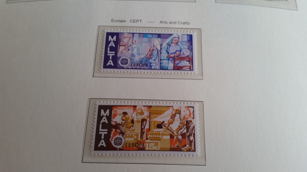 MALTA 1976 SG 562-563 EUROPA MNH