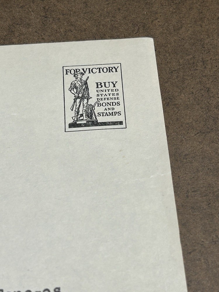 USMC WWII ERA MILITARY DOCUMENT, 20 MAY 1942